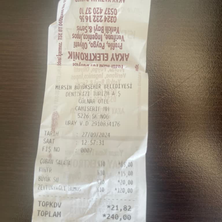 Mersin Hatay Gastronomi Evi 1 Saate Yemek Gelmedi Önümüzde! '