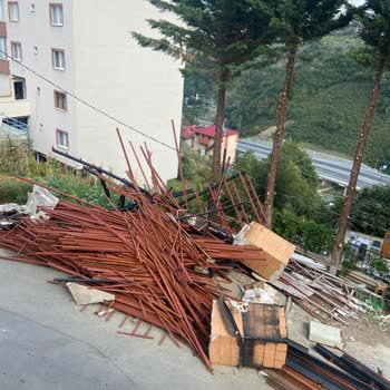 Trabzon Büyükşehir Belediyesi Trabzon Bahçecik Mahallesi Yol İşgali