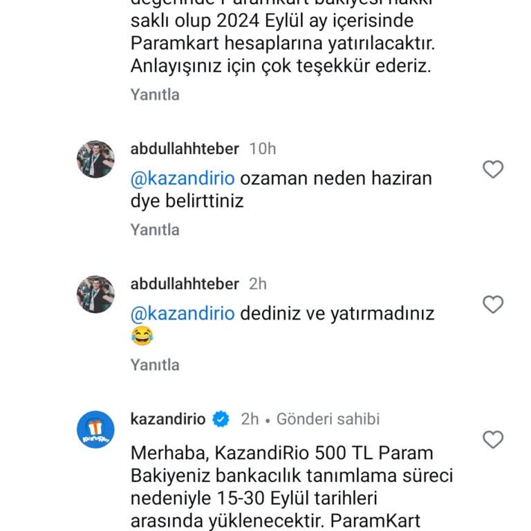 Pepsi Kazandirio 500 TL Param Çekilişi