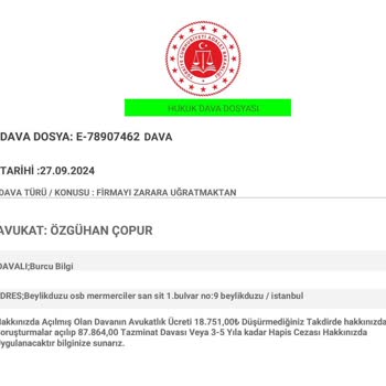 Yıldız Paketleme Acente İşlemleri Hakkında Şikayet