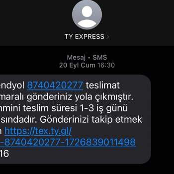 Trendyol Express Kargo Sorunu. Ankara Ardıç FM Şube