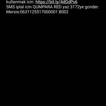 Qumpara Hesabıma Tanımlanan Para Görünmüyor