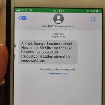 Bilinmeyen Finansal Hesap ve Kişisel Bilgilerin Kullanımı Hakkında Şikayet