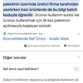 Vichy Dercos Şampuanın Orijinalliği Ve Güvenilirliği Hakkında Şüphelerim Var