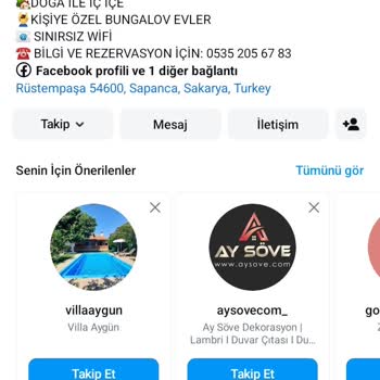 Sapanca Bungalovers Sapanca Bungalov Kiralama Uyarısı