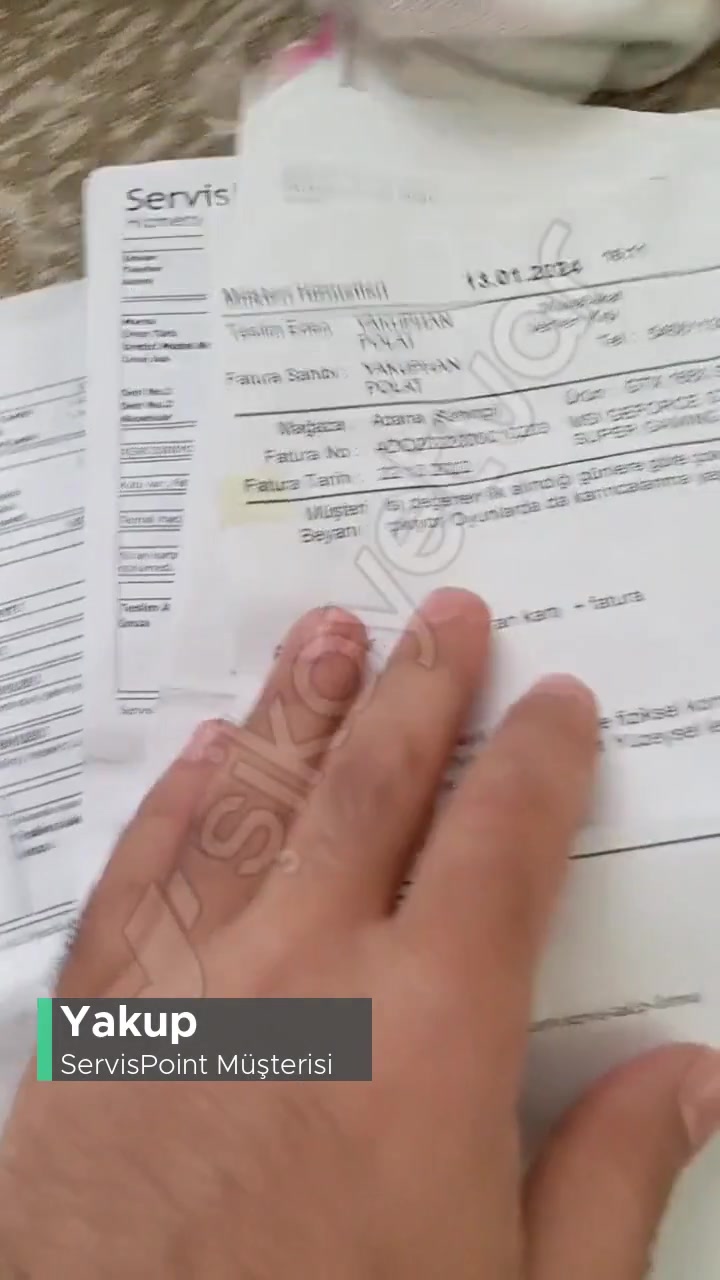 ServisPoint Kartımı Değiştirmiyor! videonun kapak resmi