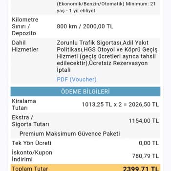 Europcar Yenibosna Airport AVM Şubesi Ve Müşteri Hizmetleri