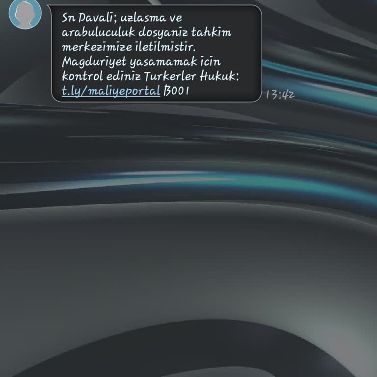 Türkerler (SMS) Adıma Yapılan Veya Yapılacak Hiçbir Suçlamayı Kabul Etmiyorum