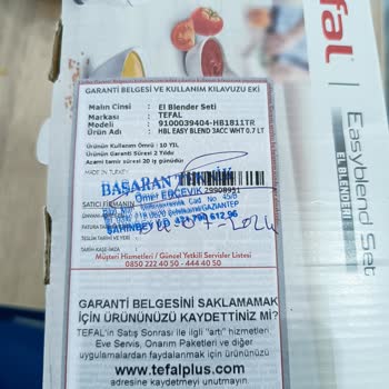 Tefal Çeyiz Kampanyası Pişmanlığı