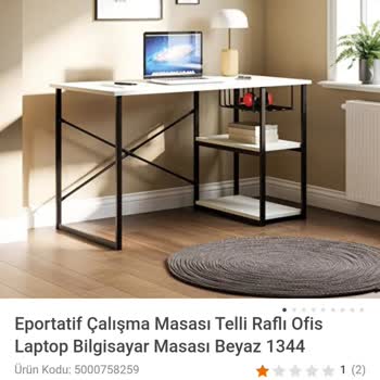 Koçtaş'ın Ayıbı Gönderdiği Hatalı Çalışma Masası!