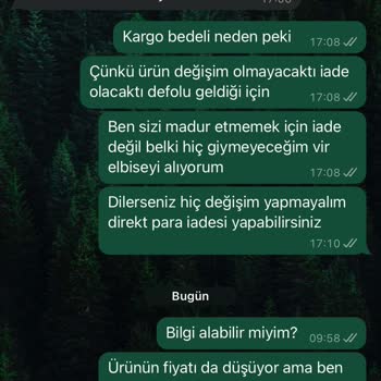 Abiye Merkezi Defolu Ürün Ve İade Sorunu Yaşadım