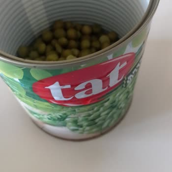 Tat Gıda Tat Bezelye İçinden Salyangoz Çıktı