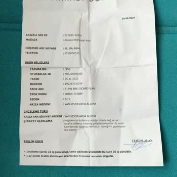 Ayakkabı Dünyası'ndan Aldığım Skechers Marka Ayakkabının Değişimi.