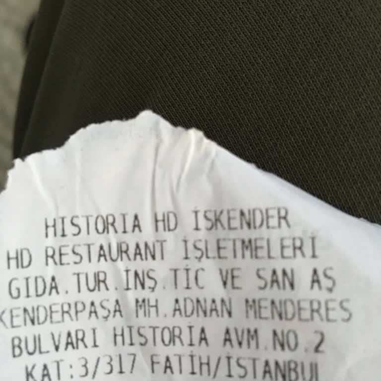 HD İskender Restaurant Pişmanlıktır (Historia AVM)