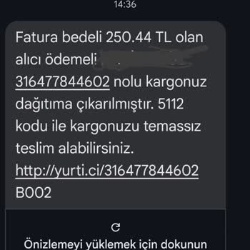 Yurtiçi Kargo'da Yanlış Ücretlendirme Ve Dağıtım Sorunu