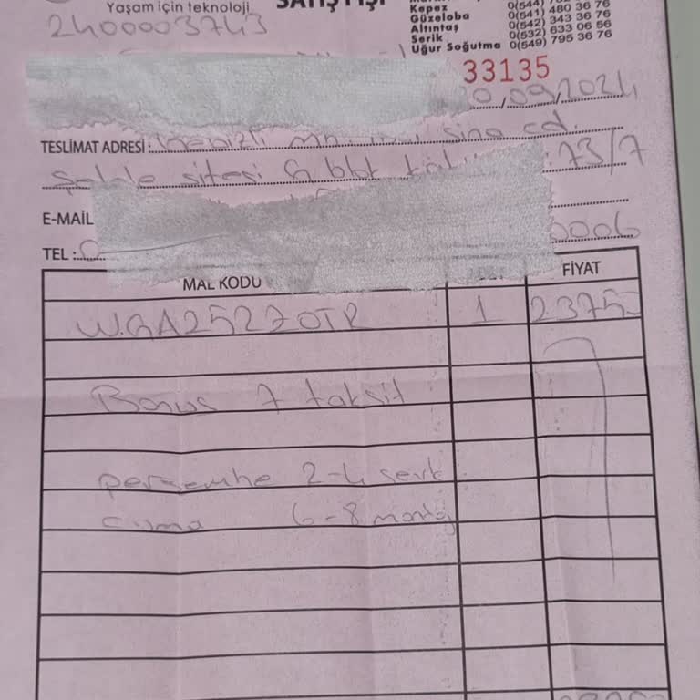 Bosch Ek Ücret Talebi İle Mağdur Edildim.