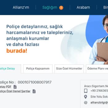 Allianz Sigorta Allianz Tamamlayıcı Sağlık Sigortası Yenilemesinde %300 Artış