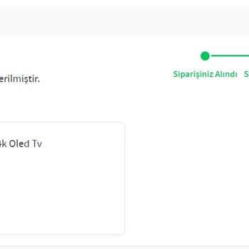 Aras Kargo Televizyonu Kapıya Çıkarmıyor