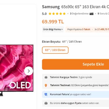 Aras Kargo Televizyonu Kapıya Çıkarmıyor