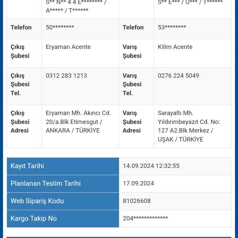 Sürat Kargo Ürün Teslim Olmadan Sistemde Teslim Edildi Göstermesi