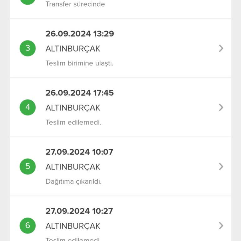Yurtiçi Kargo Dağıtıma Çıkan Ürünü Şubeye Geri Gönderme Sorunu