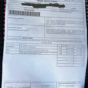 Viomi V5 - Sunny - Teknosa Pişmanlığı