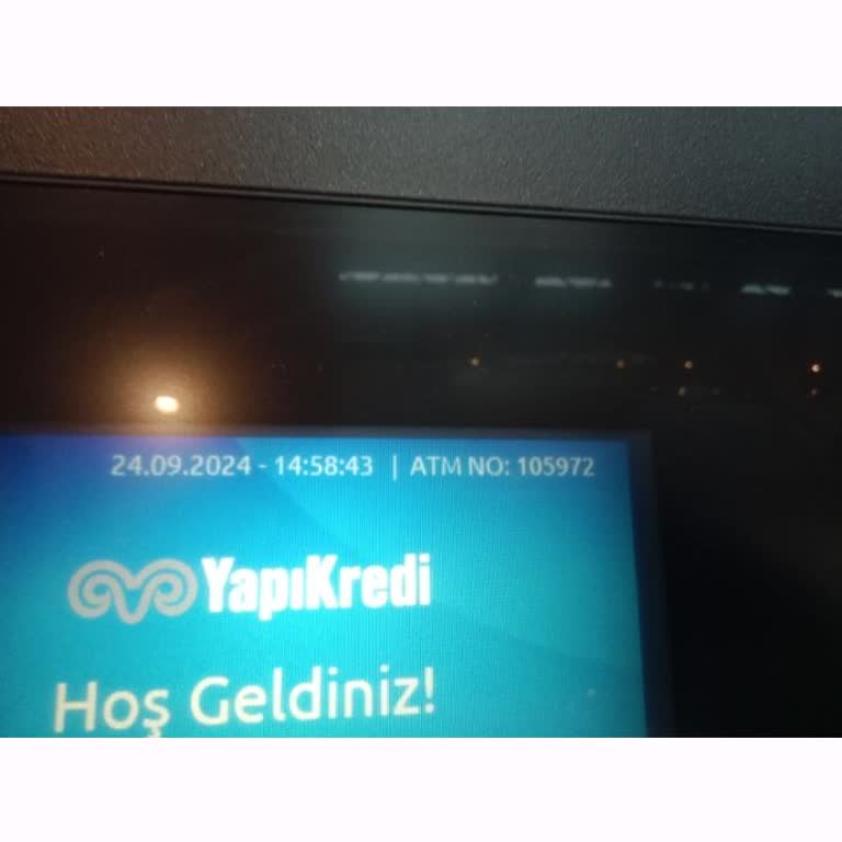 Yapı Kredi ATM Para Sıkışması