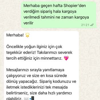 Shopier Gümüş Kolye Siparişimde Yaşadığım Kargo Sorunu