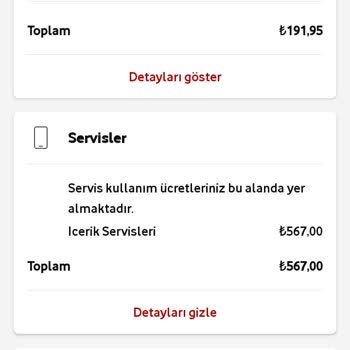 Vodafone Faturama Onaysız Ekstra Ücretler Yansıtıyor