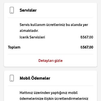 Vodafone Faturama Onaysız Ekstra Ücretler Yansıtıyor