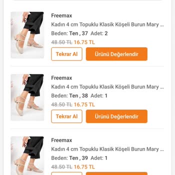 Trendyol'da Aldığım Ayakkabılar Görselle Uyuşmuyor