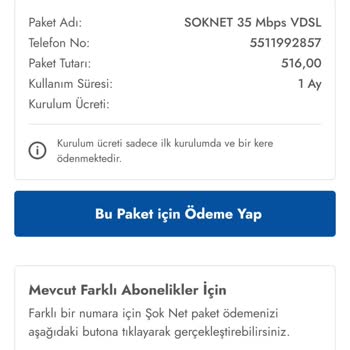 Şok Net Yanıltıcı Ücretlendirme Ve Yetersiz Müşteri Hizmetleri