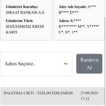 Kuryenet Firması Ürün Gönderimi Sorunu