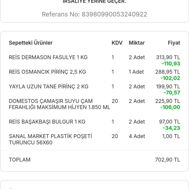 Migros'tan 2 Al 1 Öde Ürün