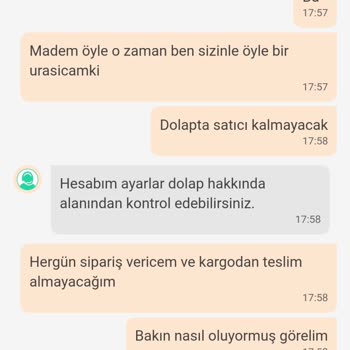 Trendyol Dolap Tamamen Ü-ç Ka-ğ-ı-t-ç-ı Sah. Te. Kar
