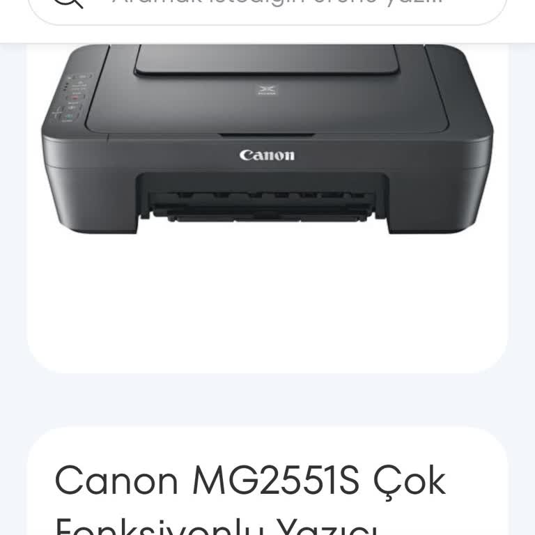 Canon Kutu İçeriği Eksik!