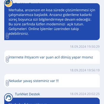 TurkNet İnternetim Kesildi Çözüm İçin 10 Gündür Oyalanıyorum.