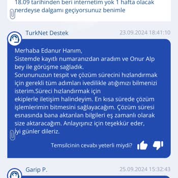 TurkNet İnternetim Kesildi Çözüm İçin 10 Gündür Oyalanıyorum.