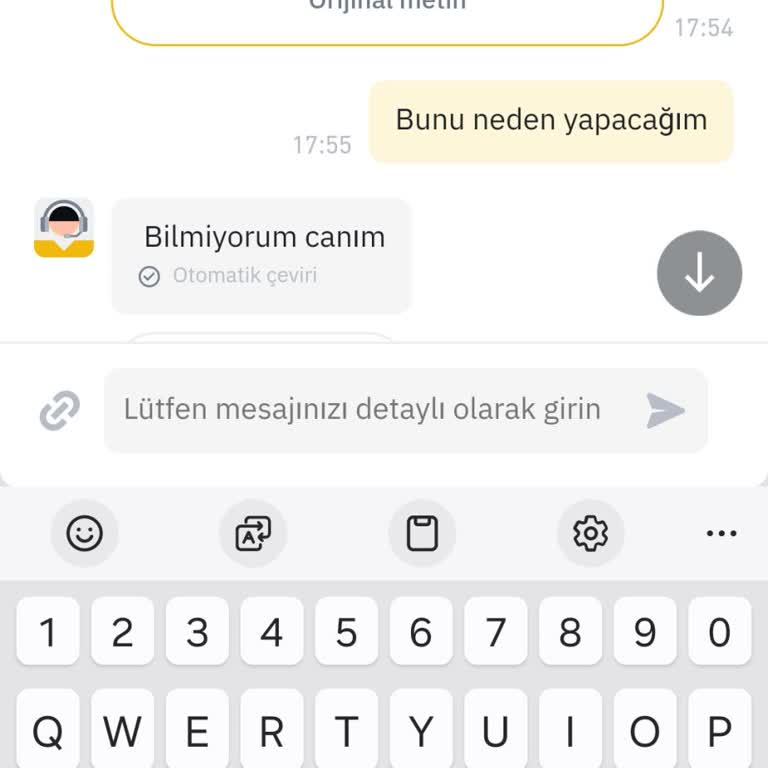 Binance Umursamazlığı Ve Samimiyet Cevap