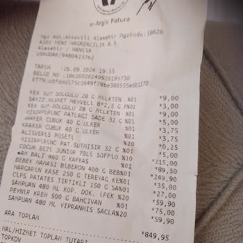 Bahçıvan Ürün İadesi Almayan A101