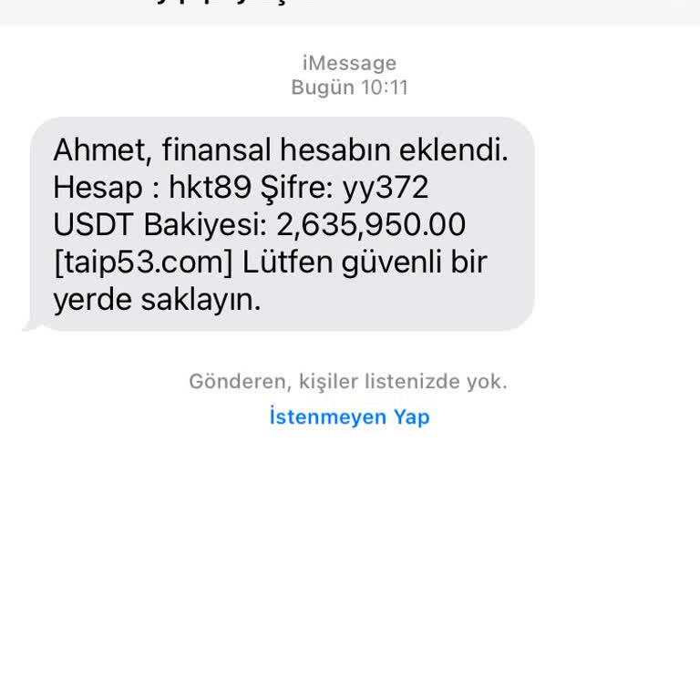 Türk Telekom Finansal Hesap Bildirimi Ve Sorumluluk Reddi