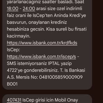 İş Bankası Yalan Faiz Oranlarıyla Sunulan Kredi Kampanyaları