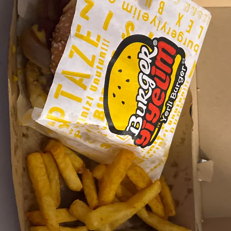 Burger Yiyelim Patates Eksik Geldi