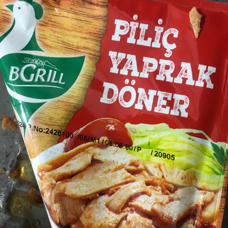 BİM Bgrill Tavuk Dönerin İçinden Kemik Çıktı