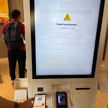 McDonald's Uygulamasından Kazanılan Bedava Ürün