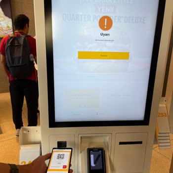 McDonald's Uygulamasından Kazanılan Bedava Ürün