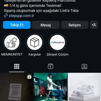 Stepupp.com.tr Stepup Mağaza Siparişi Göndermiyor Para İadesi De Yok.