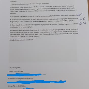 Casper Excalibur G770 Markasında Yaşadığım Sorunlar.