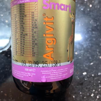Argivit Smart Şurup Köpürdü