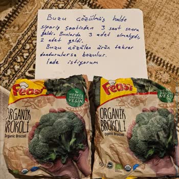 Getir Eksik Ve Hasarlı Ürünlerin Parasını İade Etmiyor.